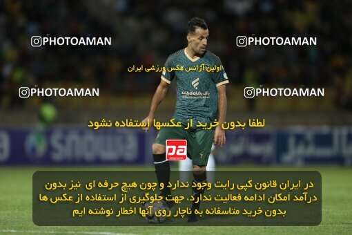 2110452, Iran pro league, 2023-2024، Persian Gulf Cup، Week 7، First Leg، 2023/10/05، Qazvin، ورزشگاه سردار آزادگان، شمس آذر قزوین 1 - 2 Zob Ahan Esfahan