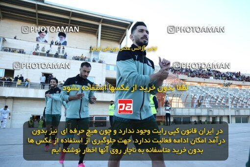 2110612, Qazvin, Iran, Iran Pro League، Persian Gulf Cup، 2023-2024 season، First Leg، Week 7، Shams Azar F.C. ۱ v 2 Zob Ahan Esfahan on 2023/10/05 at ورزشگاه سردار آزادگان