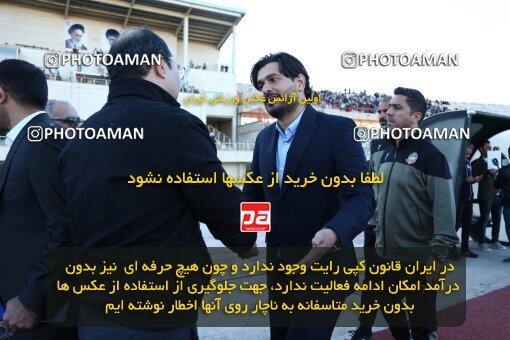 2110618, Qazvin, Iran, Iran Pro League، Persian Gulf Cup، 2023-2024 season، First Leg، Week 7، Shams Azar F.C. ۱ v 2 Zob Ahan Esfahan on 2023/10/05 at ورزشگاه سردار آزادگان