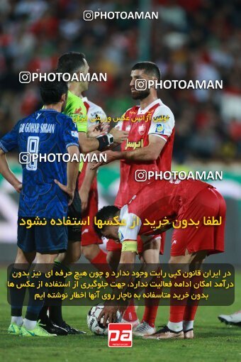 2189762, Tehran, Iran, Iran Pro League، Persian Gulf Cup، 2023-2024 season، First Leg، Week 7، Persepolis ۱ v ۰ Gol Gohar Sirjan on 2023/10/08 at Azadi Stadium