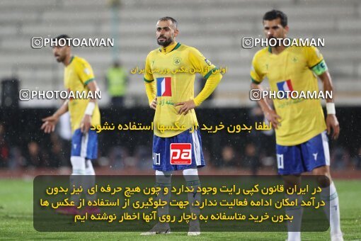 2135462, Tehran, Iran, Iran Pro League، Persian Gulf Cup، 2023-2024 season، First Leg، Week 9، Persepolis 2 v 2 Sanat Naft Abadan on 2023/11/02 at Azadi Stadium