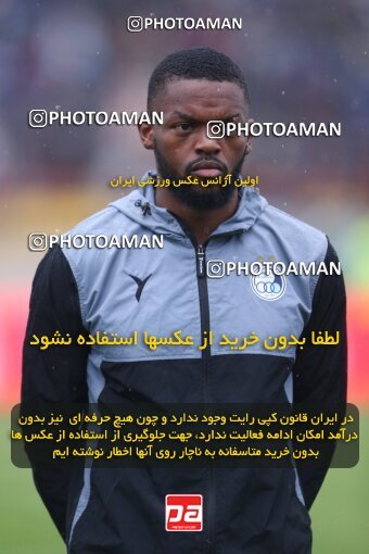 2132344, Qazvin, Iran, Iran Pro League، Persian Gulf Cup، 2023-2024 season، First Leg، Week 9، Shams Azar F.C. 2 v 2 Esteghlal on 2023/11/02 at ورزشگاه سردار آزادگان