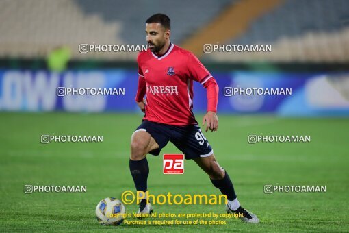 2132768, Tehran, Iran, AFC Champions League 2023, Group stage, Group D, Second Leg، Nassaji Qaemshahr 1 v 3 PFC Navbahor Namangan on 2023/11/06 at Azadi Stadium