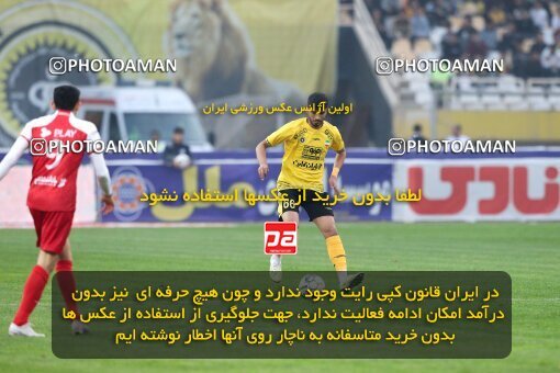 2138697, Isfahan, Iran, Iran Pro League، Persian Gulf Cup، 2023-2024 season، First Leg، Week 10، Sepahan ۱ v ۰ Persepolis on 2023/11/12 at Naghsh-e Jahan Stadium