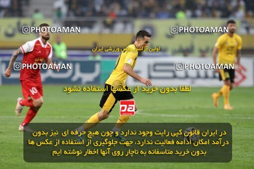 2138715, Isfahan, Iran, Iran Pro League، Persian Gulf Cup، 2023-2024 season، First Leg، Week 10، Sepahan ۱ v ۰ Persepolis on 2023/11/12 at Naghsh-e Jahan Stadium