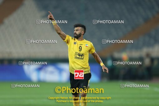 2149764, Tehran, Iran, AFC Champions League 2023, Group stage, Group C, Second Leg، Sepahan 1 v 0 Al-Quwa Al-Jawiya on 2023/11/27 at Azadi Stadium