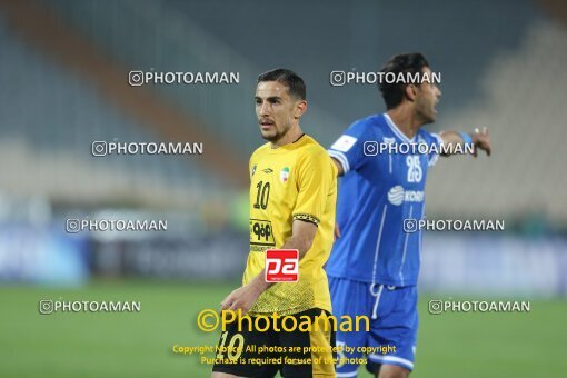 2149771, Tehran, Iran, AFC Champions League 2023, Group stage, Group C, Second Leg، Sepahan 1 v 0 Al-Quwa Al-Jawiya on 2023/11/27 at Azadi Stadium