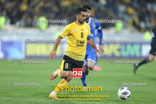 2149789, Tehran, Iran, AFC Champions League 2023, Group stage, Group C, Second Leg، Sepahan 1 v 0 Al-Quwa Al-Jawiya on 2023/11/27 at Azadi Stadium