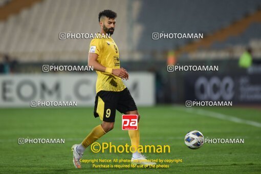 2151576, Tehran, Iran, AFC Champions League 2023, Group stage, Group C, Second Leg، Sepahan 1 v 0 Al-Quwa Al-Jawiya on 2023/11/27 at Azadi Stadium