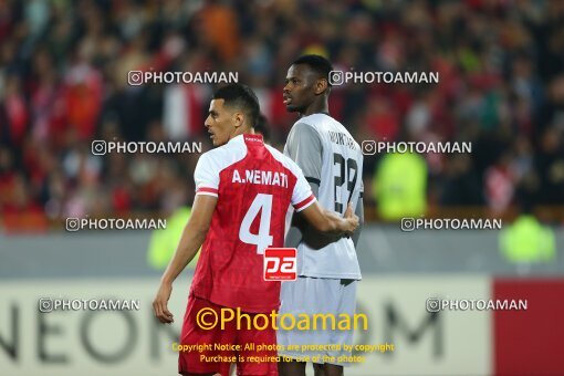 2155739, Tehran, Iran, AFC Champions League 2023, Group stage, Group E, Second Leg، Persepolis 1 v 2 Al-Duhail SC on 2023/12/05 at Azadi Stadium