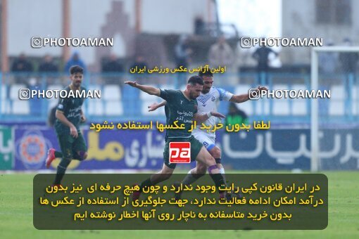 2157524, Bandar Anzali, Iran, Iran Pro League، Persian Gulf Cup، 2023-2024 season، First Leg، Week 12، Malvan Bandar Anzali ۰ v 2 Shams Azar F.C. on 2023/12/08 at Sirous Ghayeghran Stadium