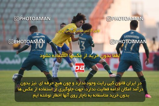 2168711, Qazvin, Iran, Iran Pro League، Persian Gulf Cup، 2023-2024 season، First Leg، Week 13، Shams Azar F.C. ۰ v ۰ Sanat Naft Abadan on 2023/12/19 at ورزشگاه سردار آزادگان