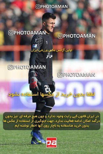 2177527, Qazvin, Iran, Iran Pro League، Persian Gulf Cup، 2023-2024 season، First Leg، Week 15، Shams Azar F.C. ۱ v ۰ Sepahan on 2024/01/01 at ورزشگاه سردار آزادگان