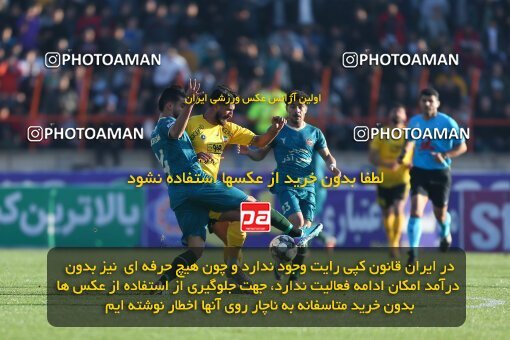 2177600, Qazvin, Iran, Iran Pro League، Persian Gulf Cup، 2023-2024 season، First Leg، Week 15، Shams Azar F.C. ۱ v ۰ Sepahan on 2024/01/01 at ورزشگاه سردار آزادگان