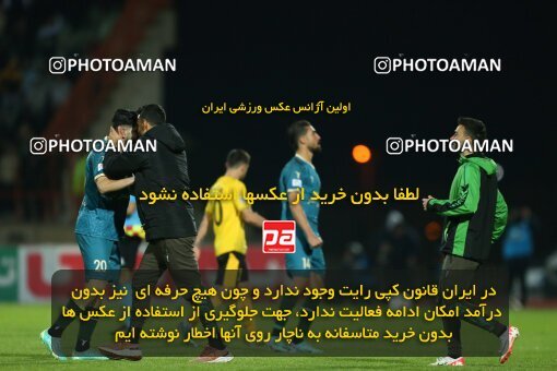 2177791, Qazvin, Iran, Iran Pro League، Persian Gulf Cup، 2023-2024 season، First Leg، Week 15، Shams Azar F.C. ۱ v ۰ Sepahan on 2024/01/01 at ورزشگاه سردار آزادگان