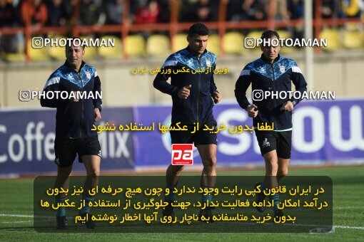 2204543, Qazvin, Iran, Iran Pro League، Persian Gulf Cup، 2023-2024 season، First Leg، Week 15، Shams Azar F.C. ۱ v ۰ Sepahan on 2024/01/01 at ورزشگاه سردار آزادگان