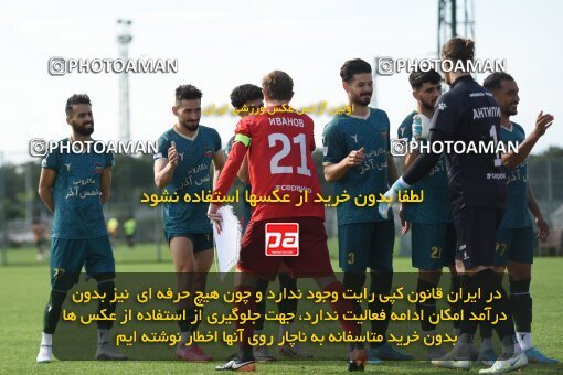 2206190, Antalya,Belek, Turkey, International friendly match، Shams Azar F.C. 1 - 2 FC Yenisey Krasnoyarsk on 2024/01/22 at لیماک فوتبال سنتر