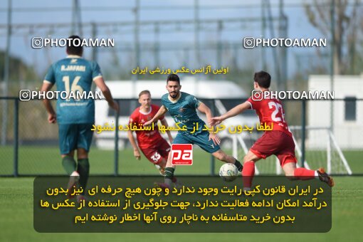 2206212, Antalya,Belek, Turkey, International friendly match، Shams Azar F.C. 1 - 2 FC Yenisey Krasnoyarsk on 2024/01/22 at لیماک فوتبال سنتر