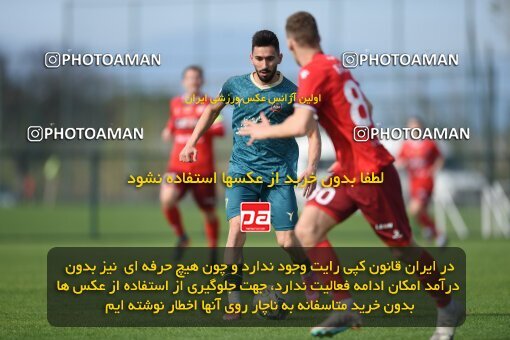 2206217, Antalya,Belek, Turkey, International friendly match، Shams Azar F.C. 1 - 2 FC Yenisey Krasnoyarsk on 2024/01/22 at لیماک فوتبال سنتر