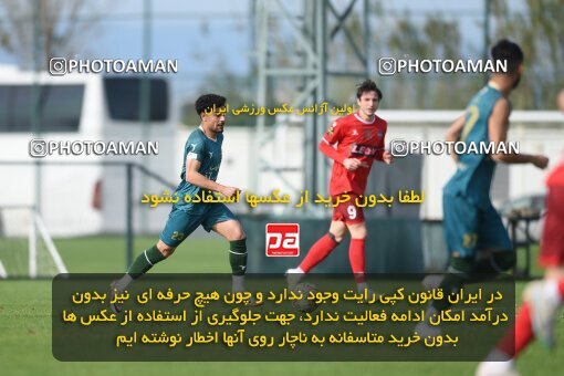 2206230, Antalya,Belek, Turkey, International friendly match، Shams Azar F.C. 1 - 2 FC Yenisey Krasnoyarsk on 2024/01/22 at لیماک فوتبال سنتر