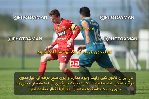 2206297, Antalya,Belek, Turkey, International friendly match، Shams Azar F.C. 1 - 2 FC Yenisey Krasnoyarsk on 2024/01/22 at لیماک فوتبال سنتر