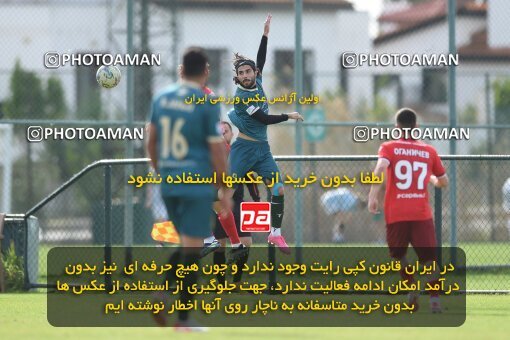 2206341, Antalya,Belek, Turkey, International friendly match، Shams Azar F.C. 1 - 2 FC Yenisey Krasnoyarsk on 2024/01/22 at لیماک فوتبال سنتر