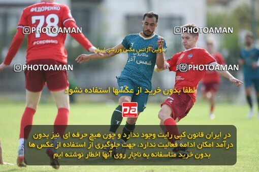 2206355, Antalya,Belek, Turkey, International friendly match، Shams Azar F.C. 1 - 2 FC Yenisey Krasnoyarsk on 2024/01/22 at لیماک فوتبال سنتر