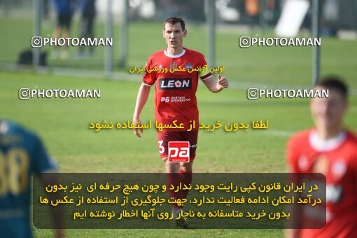 2206393, Antalya,Belek, Turkey, International friendly match، Shams Azar F.C. 1 - 2 FC Yenisey Krasnoyarsk on 2024/01/22 at لیماک فوتبال سنتر