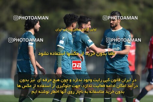 2218195, Tehran, Iran, Friendly logistics match، Nassaji Mazandaran F.C 0 - 1 Shams Azar F.C. on 2024/02/04 at زمین شماره 2 ورزشگاه آزادی