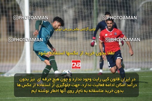 2218207, Tehran, Iran, Friendly logistics match، Nassaji Mazandaran F.C 0 - 1 Shams Azar F.C. on 2024/02/04 at زمین شماره 2 ورزشگاه آزادی