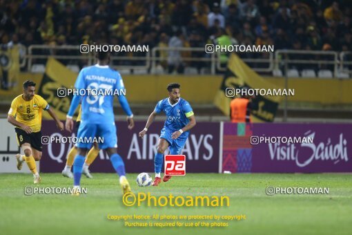 2212028, lsfahann,Mobarakeh, Iran, AFC Champions League 2023, Eighth final, Going Play, Sepahan 1 v 3 Al-Hilal FC on 2024/02/15 at Naghsh-e Jahan Stadium