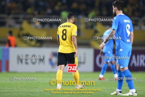 2212035, lsfahann,Mobarakeh, Iran, AFC Champions League 2023, Eighth final, Going Play, Sepahan 1 v 3 Al-Hilal FC on 2024/02/15 at Naghsh-e Jahan Stadium