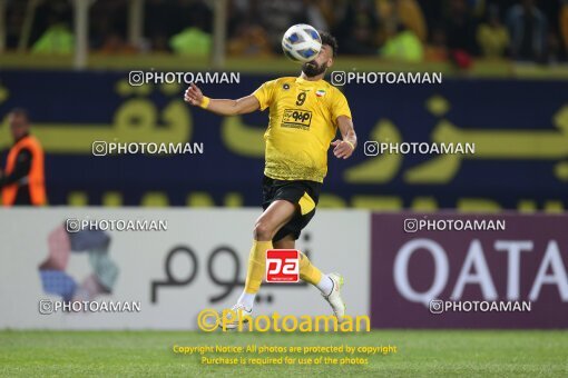 2212063, lsfahann,Mobarakeh, Iran, AFC Champions League 2023, Eighth final, Going Play, Sepahan 1 v 3 Al-Hilal FC on 2024/02/15 at Naghsh-e Jahan Stadium