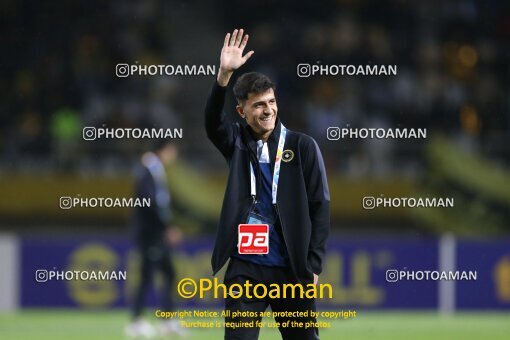 2212234, lsfahann,Mobarakeh, Iran, AFC Champions League 2023, Eighth final, Going Play, Sepahan 1 v 3 Al-Hilal FC on 2024/02/15 at Naghsh-e Jahan Stadium