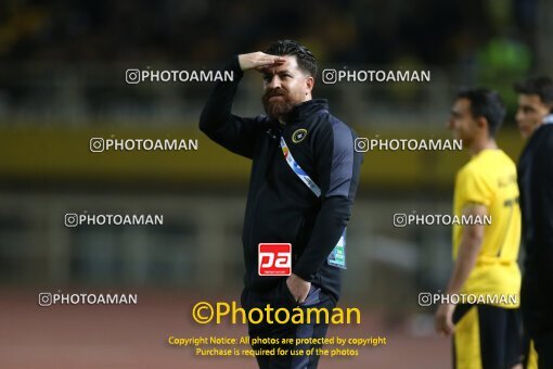 2212257, lsfahann,Mobarakeh, Iran, AFC Champions League 2023, Eighth final, Going Play, Sepahan 1 v 3 Al-Hilal FC on 2024/02/15 at Naghsh-e Jahan Stadium