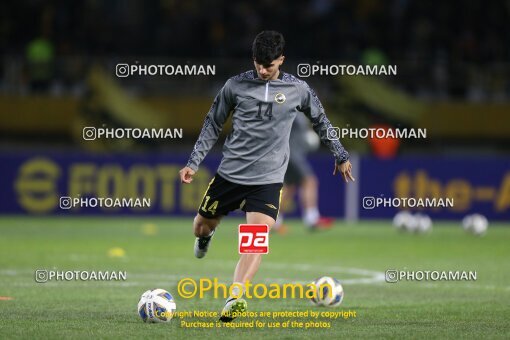 2212272, lsfahann,Mobarakeh, Iran, AFC Champions League 2023, Eighth final, Going Play, Sepahan 1 v 3 Al-Hilal FC on 2024/02/15 at Naghsh-e Jahan Stadium