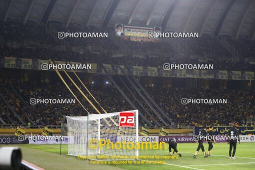 2212291, lsfahann,Mobarakeh, Iran, AFC Champions League 2023, Eighth final, Going Play, Sepahan 1 v 3 Al-Hilal FC on 2024/02/15 at Naghsh-e Jahan Stadium