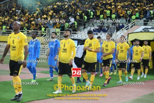 2212306, lsfahann,Mobarakeh, Iran, AFC Champions League 2023, Eighth final, Going Play, Sepahan 1 v 3 Al-Hilal FC on 2024/02/15 at Naghsh-e Jahan Stadium