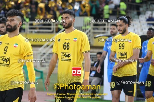 2212308, lsfahann,Mobarakeh, Iran, AFC Champions League 2023, Eighth final, Going Play, Sepahan 1 v 3 Al-Hilal FC on 2024/02/15 at Naghsh-e Jahan Stadium