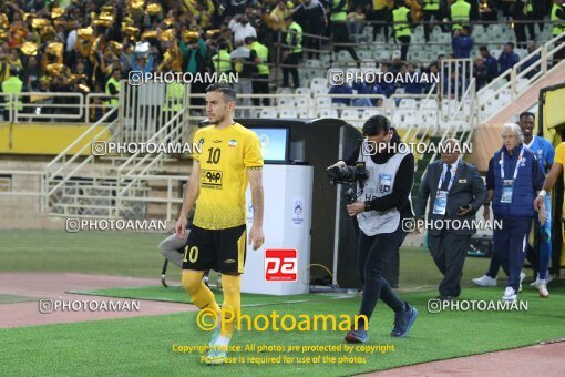 2212311, lsfahann,Mobarakeh, Iran, AFC Champions League 2023, Eighth final, Going Play, Sepahan 1 v 3 Al-Hilal FC on 2024/02/15 at Naghsh-e Jahan Stadium