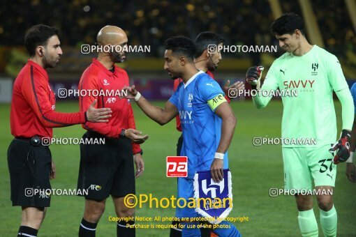 2212313, lsfahann,Mobarakeh, Iran, AFC Champions League 2023, Eighth final, Going Play, Sepahan 1 v 3 Al-Hilal FC on 2024/02/15 at Naghsh-e Jahan Stadium