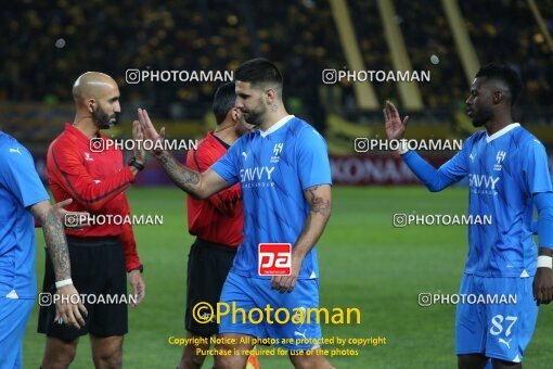 2212316, lsfahann,Mobarakeh, Iran, AFC Champions League 2023, Eighth final, Going Play, Sepahan 1 v 3 Al-Hilal FC on 2024/02/15 at Naghsh-e Jahan Stadium