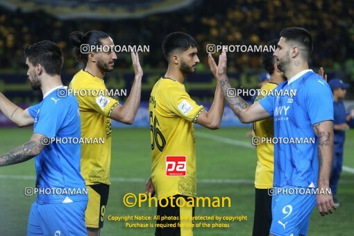 2212318, lsfahann,Mobarakeh, Iran, AFC Champions League 2023, Eighth final, Going Play, Sepahan 1 v 3 Al-Hilal FC on 2024/02/15 at Naghsh-e Jahan Stadium