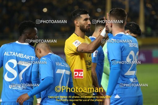 2212319, lsfahann,Mobarakeh, Iran, AFC Champions League 2023, Eighth final, Going Play, Sepahan 1 v 3 Al-Hilal FC on 2024/02/15 at Naghsh-e Jahan Stadium