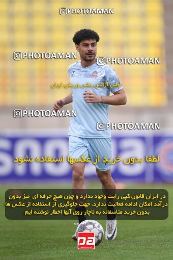 2210474, Qazvin, Iran, Iran Pro League، Persian Gulf Cup، 2023-2024 season، Second Leg، Week 16، Shams Azar F.C. ۰ v ۰ Esteghlal Khouzestan on 2024/02/15 at ورزشگاه سردار آزادگان