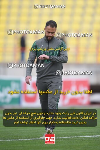 2210487, Qazvin, Iran, Iran Pro League، Persian Gulf Cup، 2023-2024 season، Second Leg، Week 16، Shams Azar F.C. ۰ v ۰ Esteghlal Khouzestan on 2024/02/15 at ورزشگاه سردار آزادگان