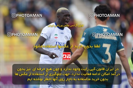 2210622, Qazvin, Iran, Iran Pro League، Persian Gulf Cup، 2023-2024 season، Second Leg، Week 16، Shams Azar F.C. ۰ v ۰ Esteghlal Khouzestan on 2024/02/15 at ورزشگاه سردار آزادگان