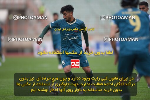 2210651, Qazvin, Iran, Iran Pro League، Persian Gulf Cup، 2023-2024 season، Second Leg، Week 16، Shams Azar F.C. ۰ v ۰ Esteghlal Khouzestan on 2024/02/15 at ورزشگاه سردار آزادگان