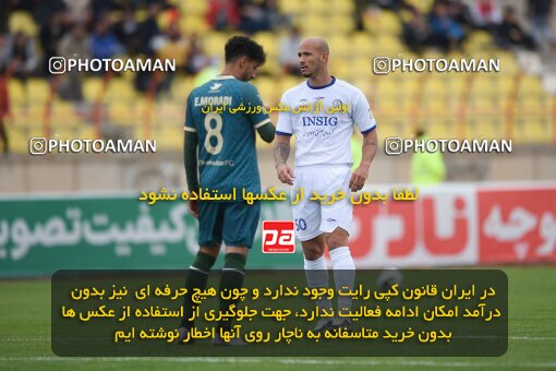 2210678, Qazvin, Iran, Iran Pro League، Persian Gulf Cup، 2023-2024 season، Second Leg، Week 16، Shams Azar F.C. ۰ v ۰ Esteghlal Khouzestan on 2024/02/15 at ورزشگاه سردار آزادگان