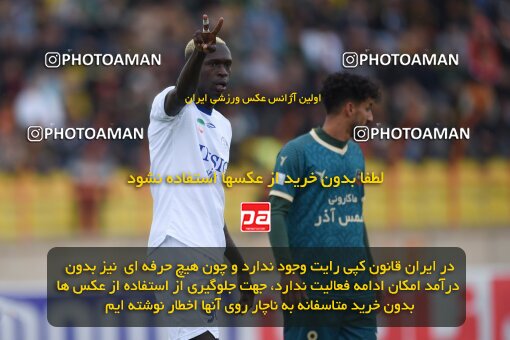 2210739, Qazvin, Iran, Iran Pro League، Persian Gulf Cup، 2023-2024 season، Second Leg، Week 16، Shams Azar F.C. ۰ v ۰ Esteghlal Khouzestan on 2024/02/15 at ورزشگاه سردار آزادگان